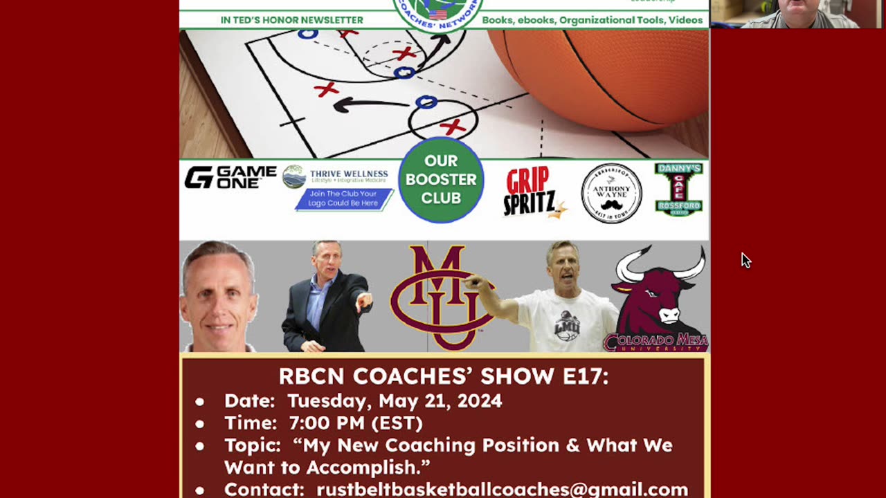 RBCN Coaches' Show E17: Coach Mike Dunlap