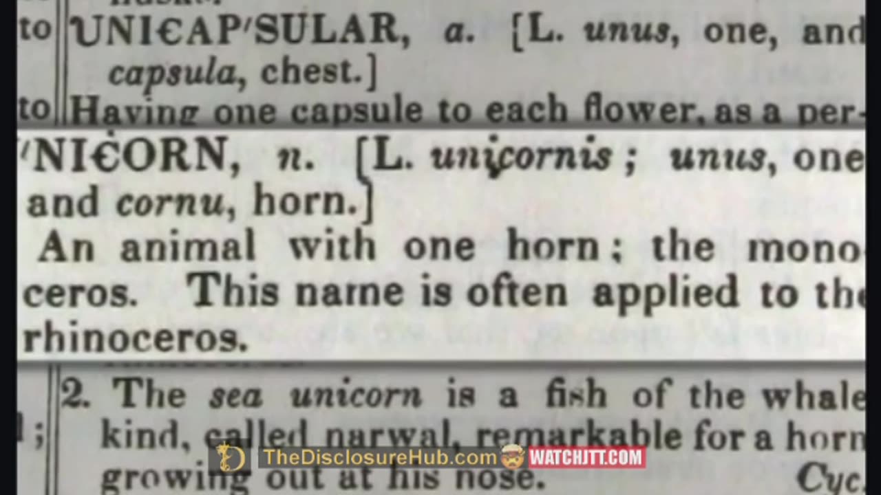 UNICORNS OF THE BIBLE ~THE TRUE DEFINITION OF UNICORNS REVEALED