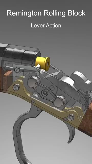 Remington Rolling Block Liver Action