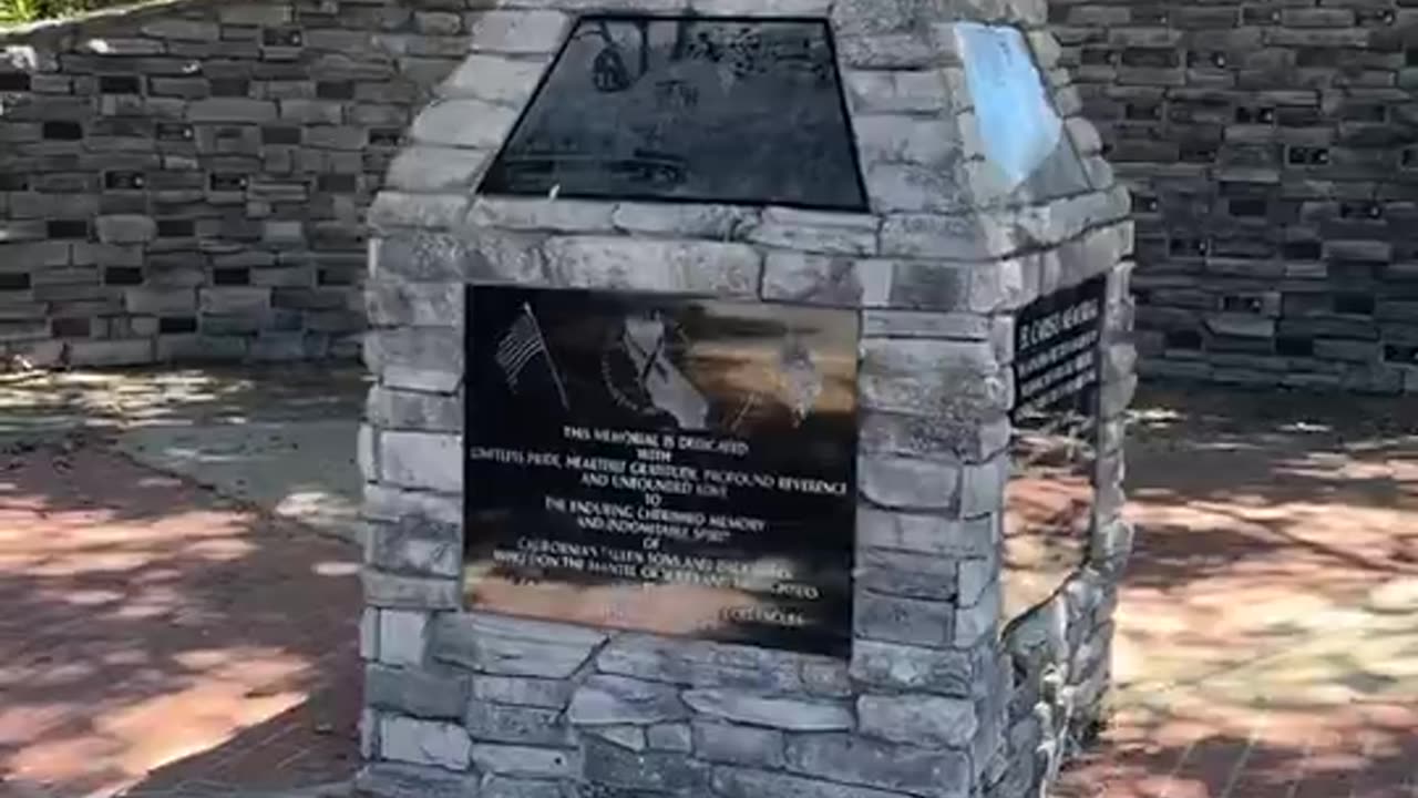 A memorial for 7 firefighters killed fighting fires in these mountains in 1958