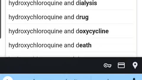 Hydroxychloroquine and...