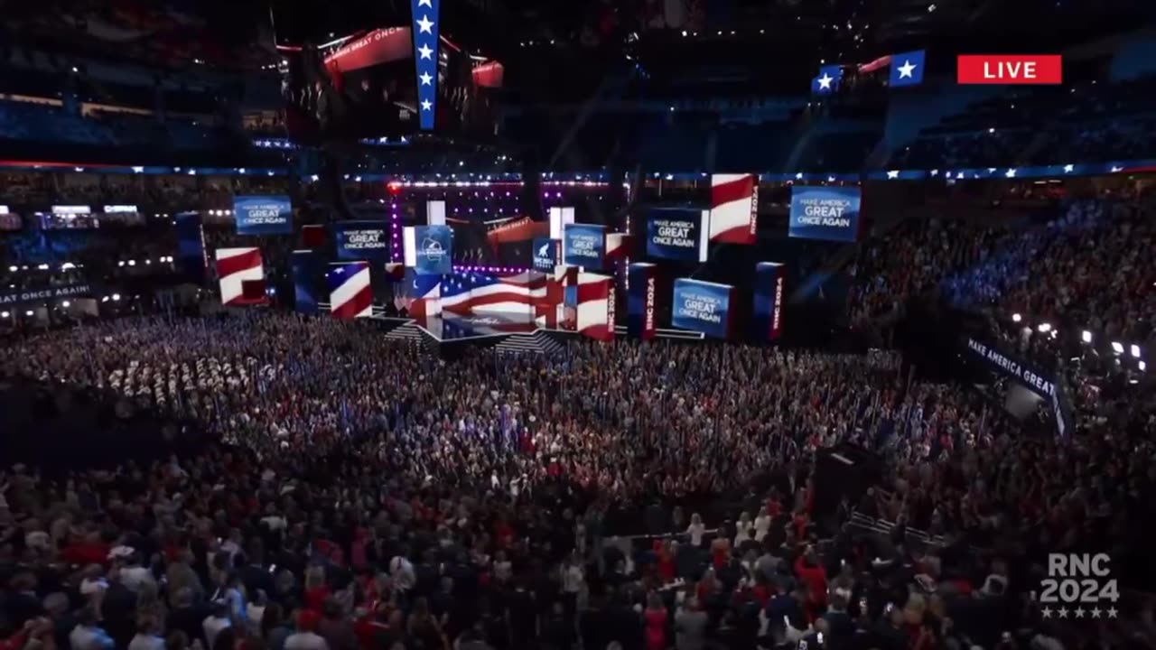 First Lady Melania Trump has officially entered the 2024 RNC Convention.