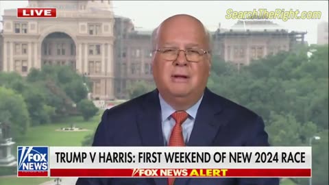 Karl Rove on Trump after legacy media's astroturfed campaign for Kamala Harris