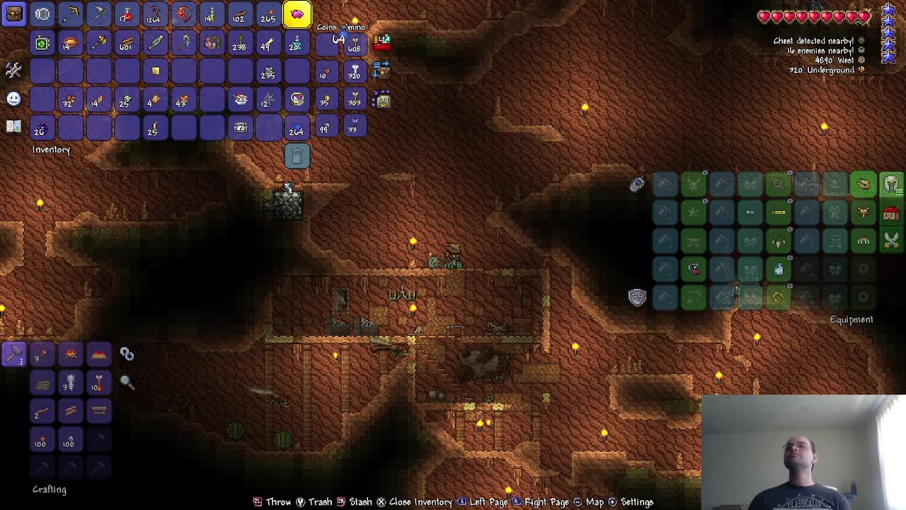 Bug Bombing; Terraria, Expert Drunk World; Ep 39