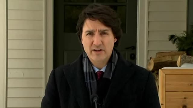 Triggered Trudeau spews lies about Canadian truckers protesting for more freedom