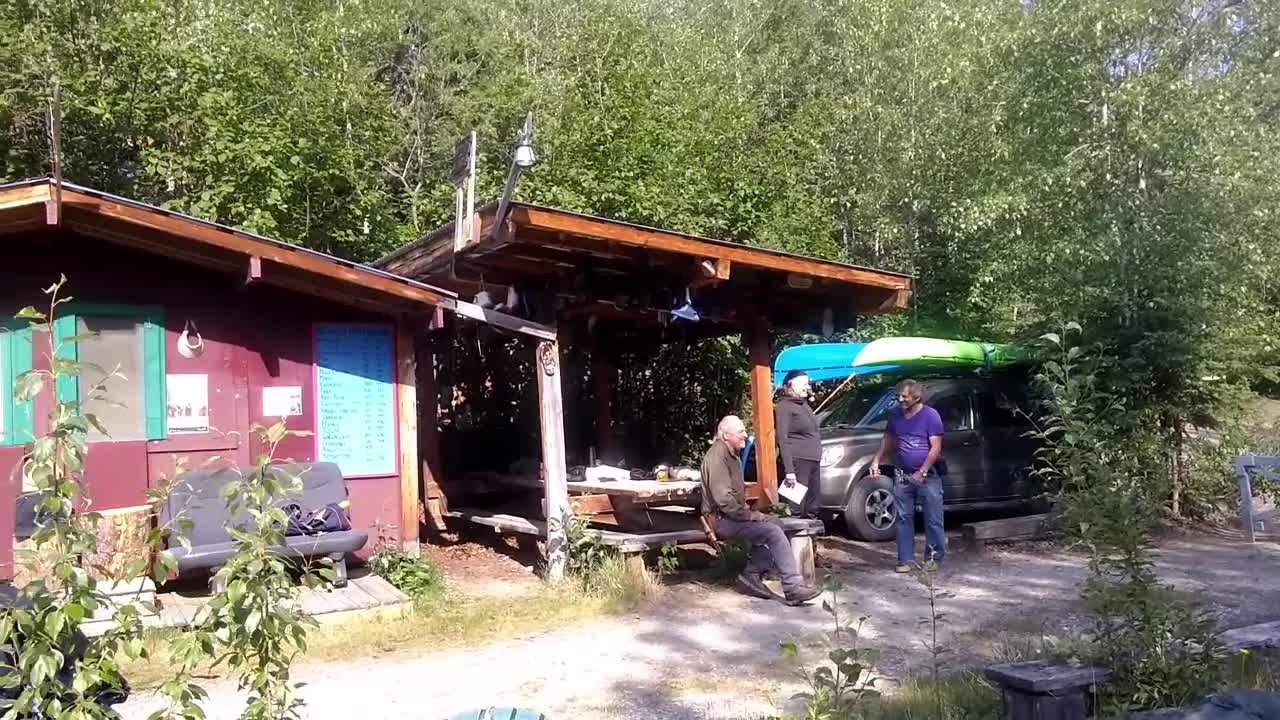 Dawson City Hostel where we stayed