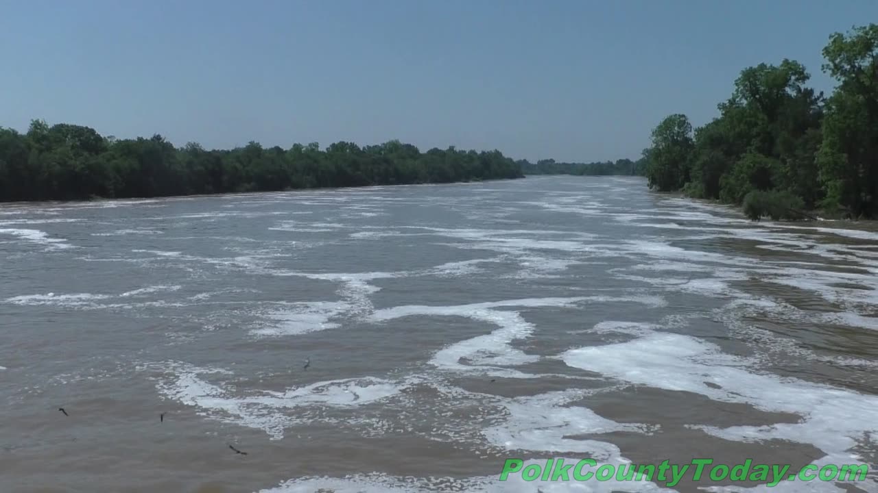 LAKE LIVINGSTON DAM / TRINITY RIVER, 05/18/24...