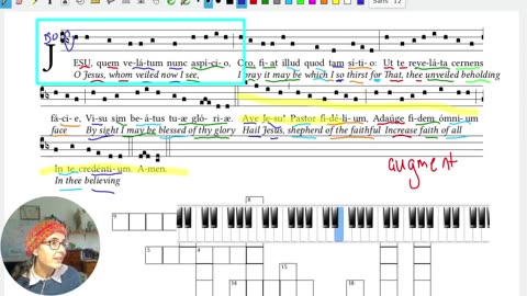 Weekly Chant Lesson: Adoro Te, last verse with bonus Ave Jesu chorus