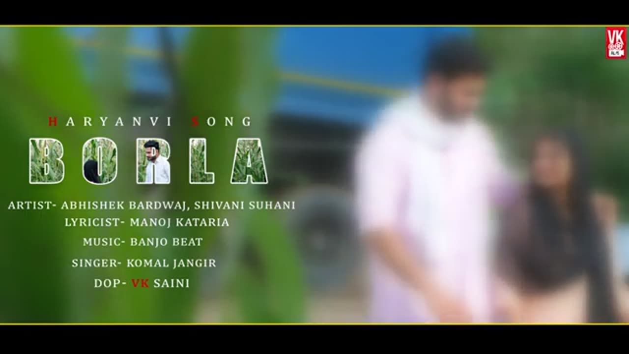 Borla liya De ne# New Haryanvi Song 2022# Vk Films# Singer,Komal Jangir