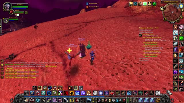 Questing with the Hunter and Priest: Azereth the powerless and MORE!