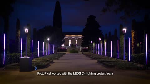 LEDS C4 Festival Grec