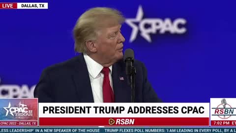 President Trump Speaking at CPAC August 6