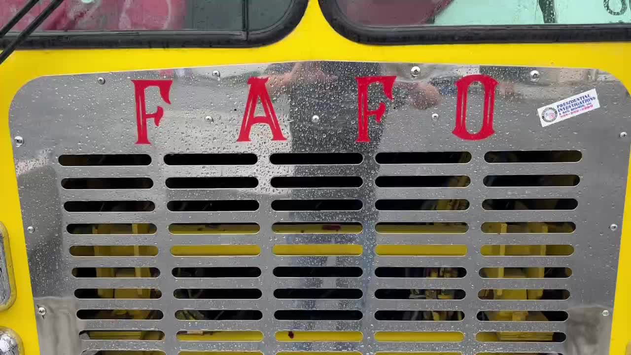 Live - Riding With Big D - FAFO - Fire Truck