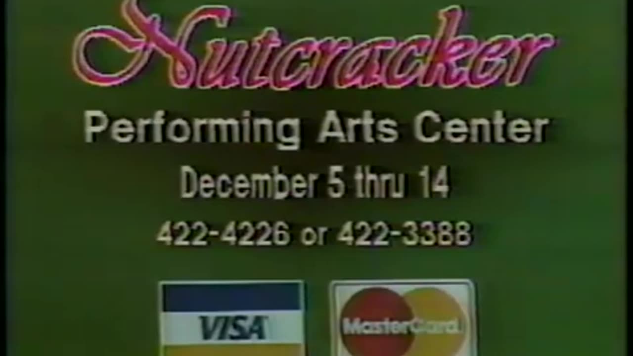 December 1, 1986 - Fort Wayne Ballet Presents 'The Nutcracker'