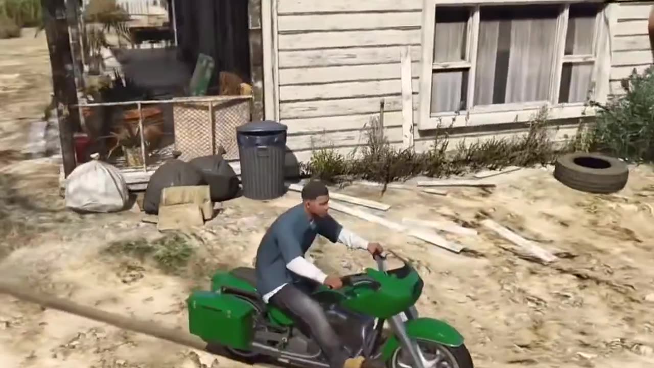 Gta5 Franklin found Carl Johnson Body