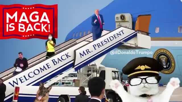 MAGA IS BACK - Welcome Back President Trump