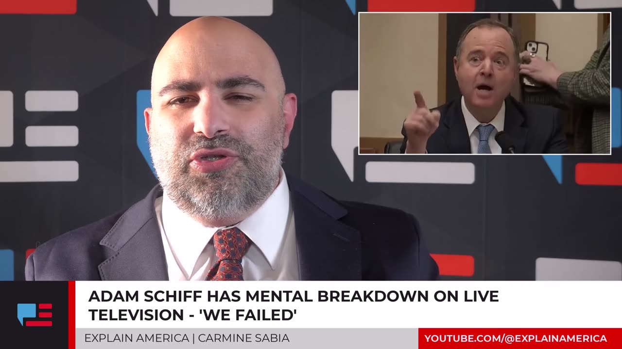 Adam Schiff Has Mental Breakdown On Live Television - 'We Failed'.