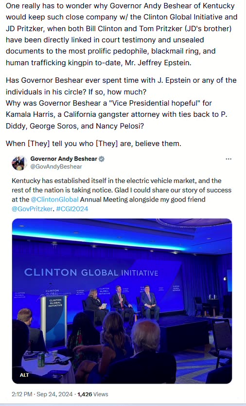 KY Governor Andy Beshear Accidentally Shows the Truth of Himself and His Handlers