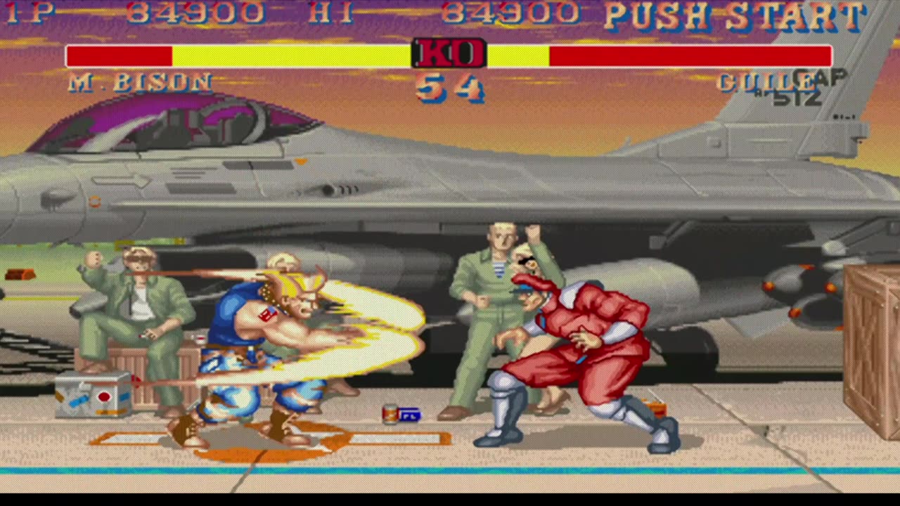 M. Bison vs Guile