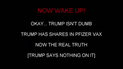 WHO SHOULD PEOPLE LISTEN TO? WHO IS TELLING THE TRUTH?
