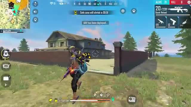 Solo vs Squad Total 20 Kill Best New One Tap and Two Tap Moment - Garena Free Fire