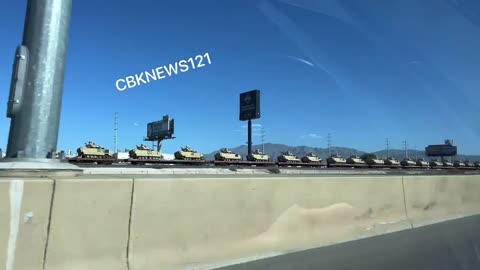 동쪽으로 향하는 탱크의 주요 이동