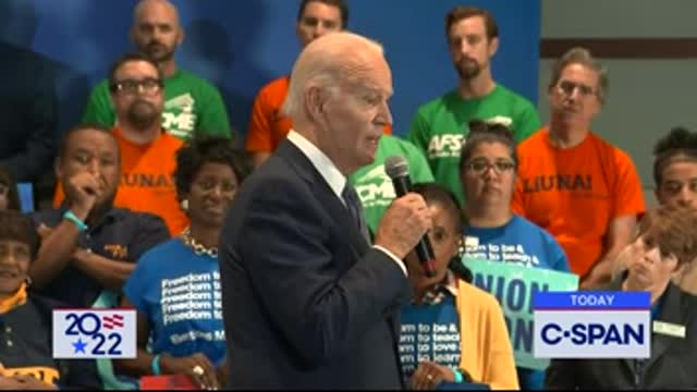 President Joe Remarks at DNC IS THIS A IMPOSTER