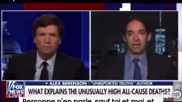 VOSTFR- Surmortalité post campagne-vaccinale. Tucker Carlson Show