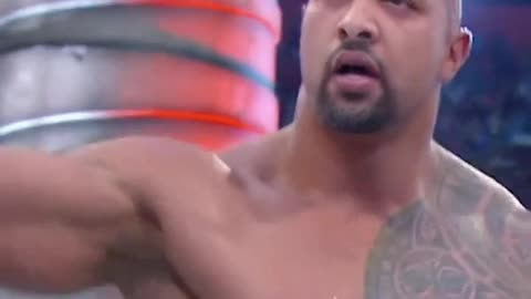 The rock at wwe