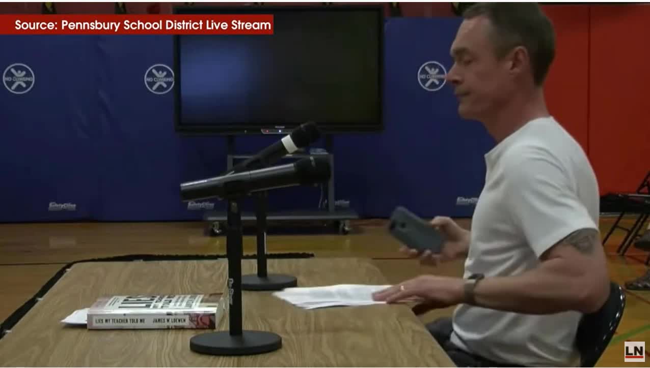 Simon Campbell Calls Out Pennsbury School Board During Public Comment