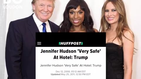 IN 2008, TRUMP SHELTERED JENNIFER HUDSON RENT-FREE AFTER SEVERAL OF HER FAMILY MEMBERS WERE MURDERED