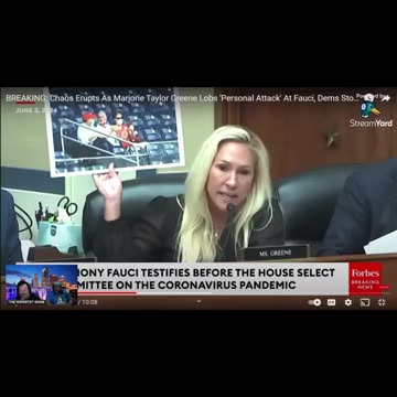 MTG GIVES FAUCI THE BUSINESS!!