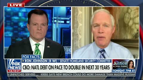 Senator Johnson on Fox News Live on 3/7