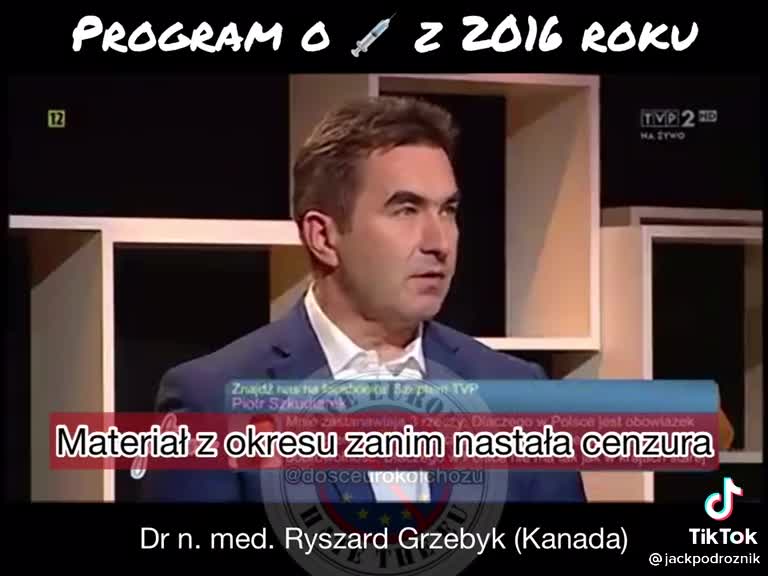 Czym jest szczepionka? Tego ich nie uczą!Materiał sprzed cenzury TVP‼️