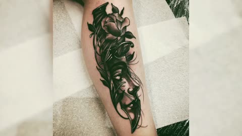 best hand tattoo small- girls- flower feather design-