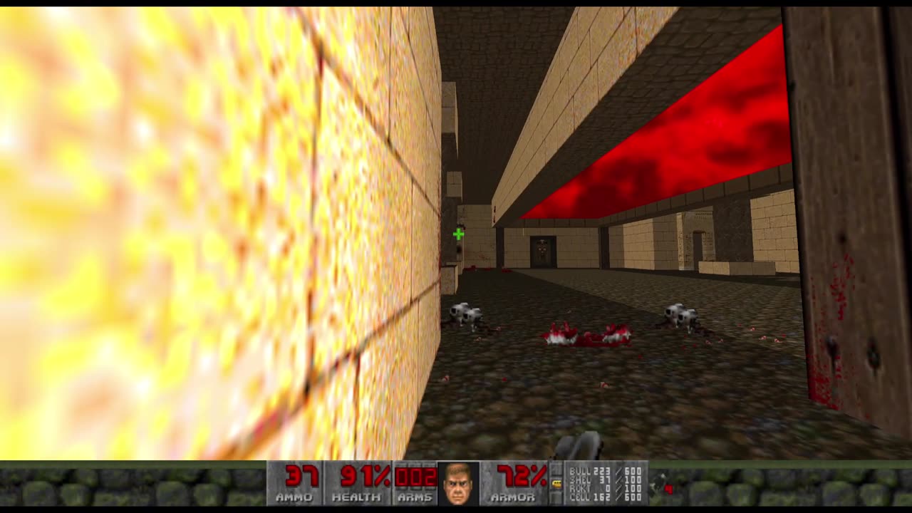 Brutal Doom - TNT: Evilution - Pistol Start - Hard Realism - Pharaoh (MAP31)