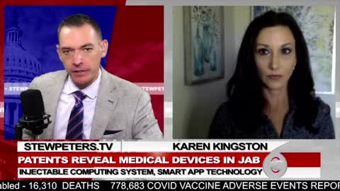 Stew Peters Show : Patents Exposed In Vaccines , Injectable Computing System