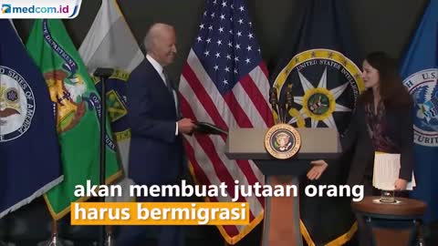 Joe Biden Says Jakarta Will Sink