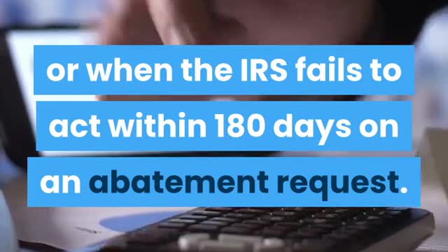 IRS REFUSAL TO ABATE INTEREST (RULE 280-284)