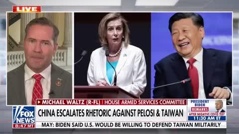 Rep. Waltz: We don't let China dictate where our elected officials go