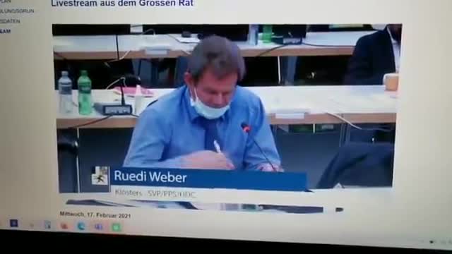 Grossrat Ruedi Webers Appel am 17.2.2021