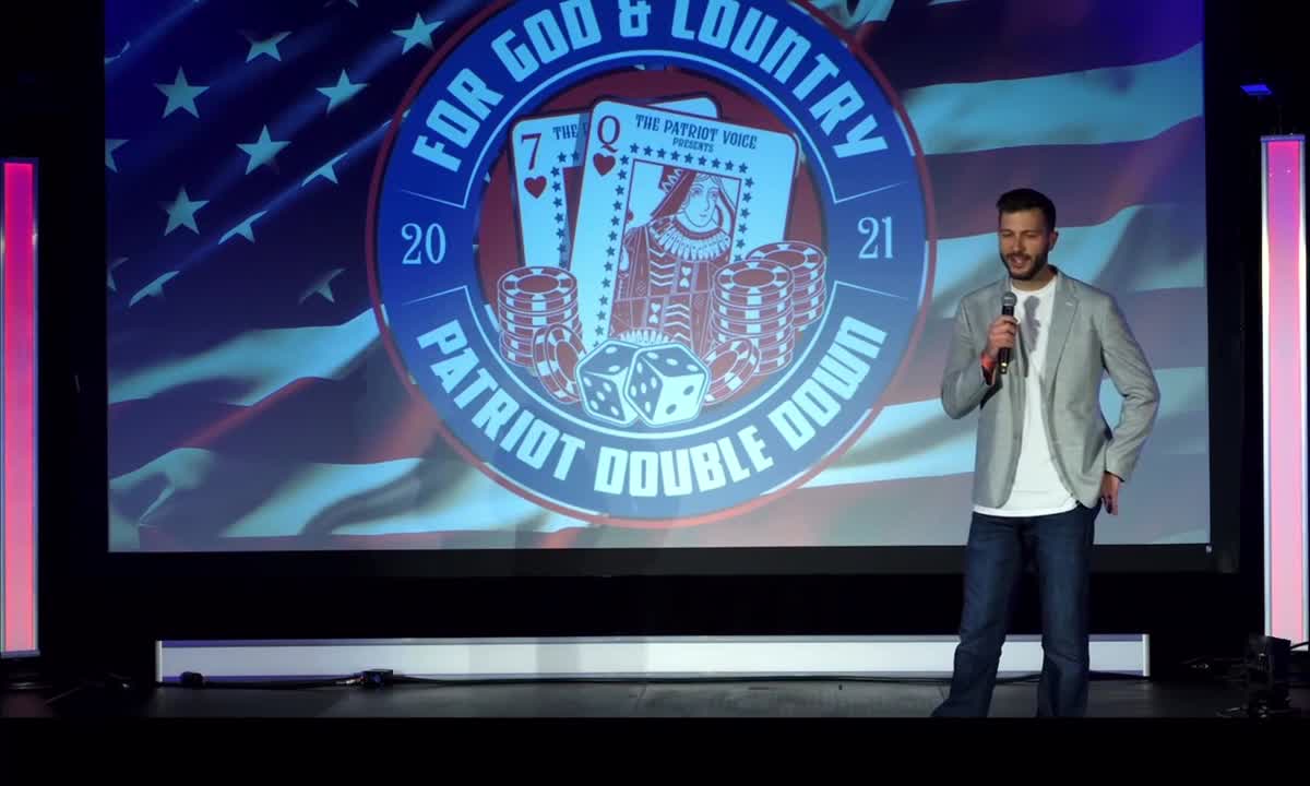 Patel Patriot's speech at Double Down 10/24/21