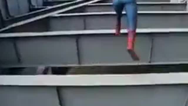 Spiderman in the real life? 😀