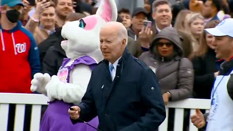 JOE BIDEN IS CONTROLLED BY THE EASTER BUNNY