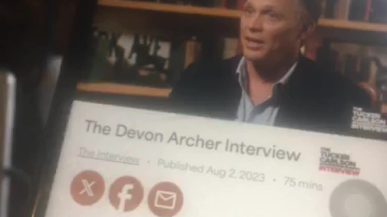 Tucker Carlson network and John Kerry green scam & Devon Archer Rosemont Seneca