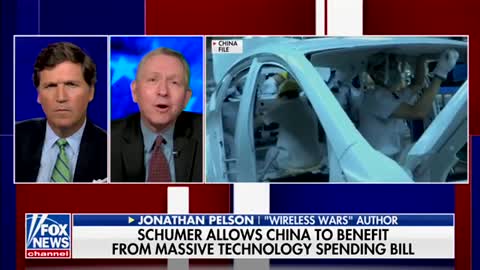 Jonathan Pelson on Schumer Allowing China to Benefit via Chip Act: We Need to Look at His Big Donors