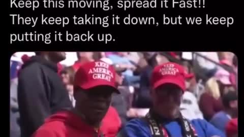 Trumps amazing video.