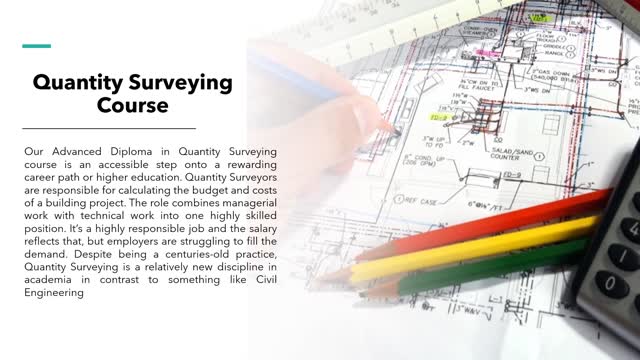 HND quantity surveying