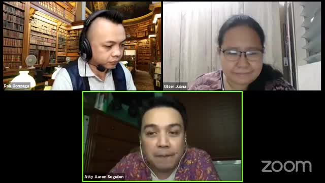 Kapangyarihan ni Juan with Atty. Aaron Soguilon episode