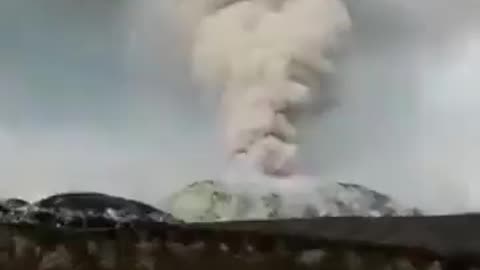 INDONESIA ANAK KRAKATAU VOLCANO AND A VOLCANO ON JAPAN’S IWO ISLAND ERUPT